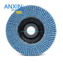 Ceramic Flap Disc with Metal Ring for Metal Grinding